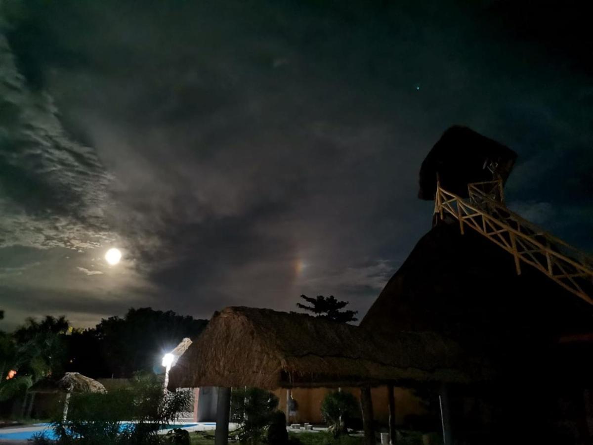 Nikte Estancia Y Jardin Hotel Puerto Morelos Bagian luar foto