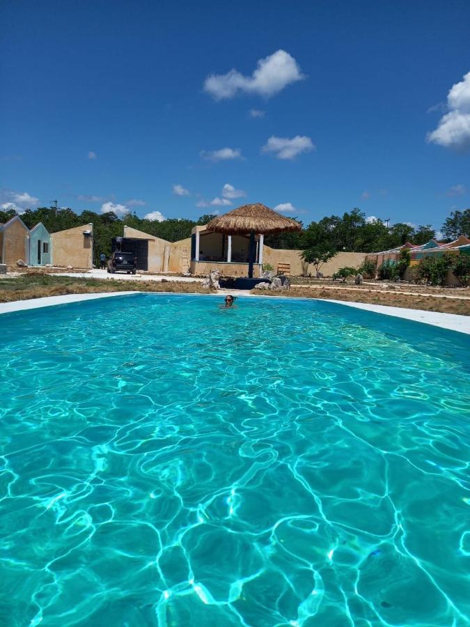 Nikte Estancia Y Jardin Hotel Puerto Morelos Bagian luar foto