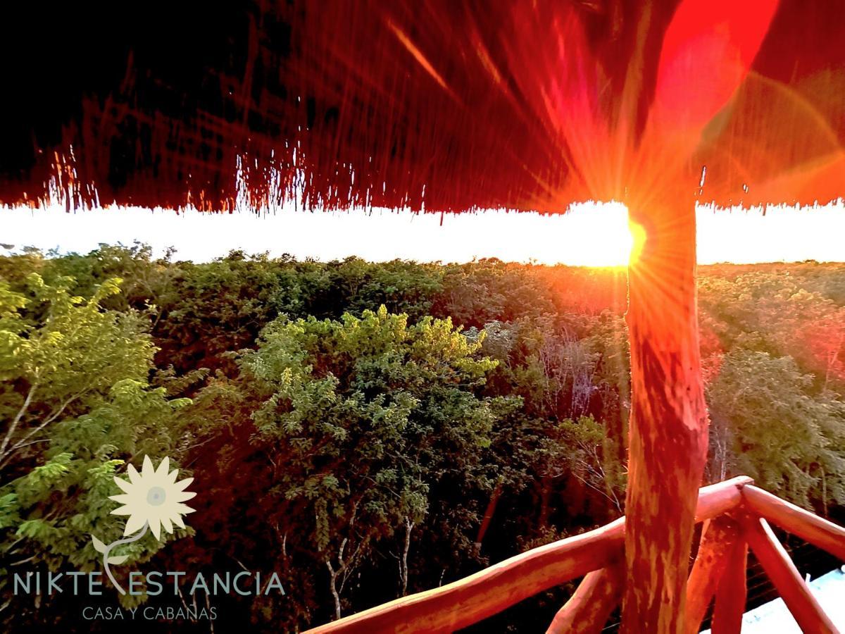 Nikte Estancia Y Jardin Hotel Puerto Morelos Bagian luar foto